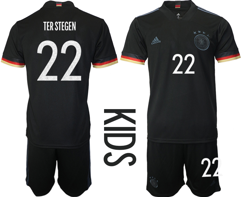 2021 European Cup Germany away Youth #22 soccer jerseys->youth soccer jersey->Youth Jersey